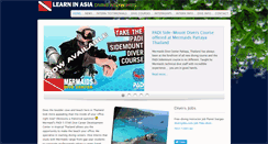 Desktop Screenshot of learn-in-asia.com